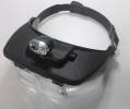 Head Magnifying Glasses with 2 Leds and 4 Multiple Magnifying Lenses (OEM)
